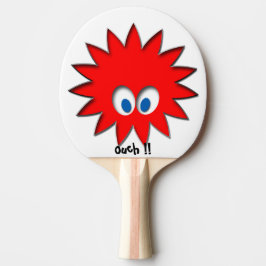 Pala De Ping Pong Remolque rojo monogramo