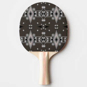 Pala De Ping Pong Rendimiento estelar Diseño de arte abstracto moder