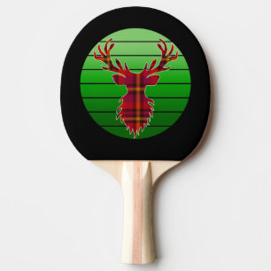 PALA DE PING PONG RENOS DE NAVIDAD FELIZ