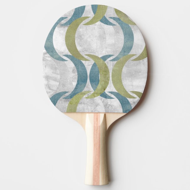 Pala De Ping Pong Repetición geométrica III (Anverso)