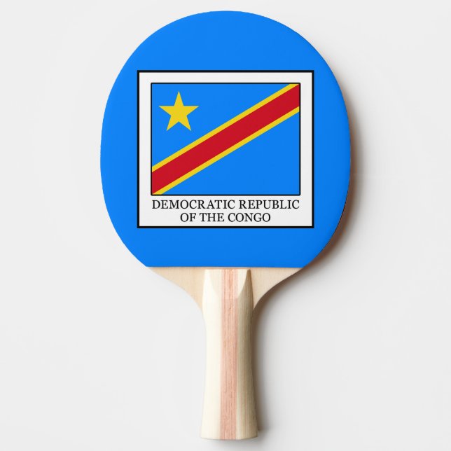Pala De Ping Pong República Democrática del Congo (Anverso)