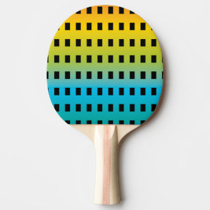 Pala De Ping Pong Resplandor de neón en los 2 fluorescentes