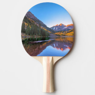 Pala De Ping Pong Resplandor marrón de Belces Alpen
