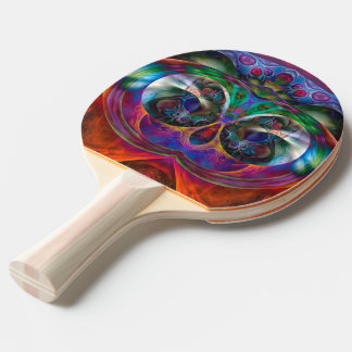 Pala De Ping Pong Resumen Apofisis fractal - búho