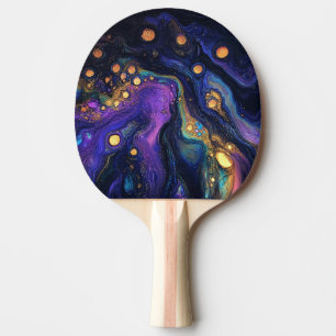 Pala De Ping Pong Resumen Arte irlandés Ping Pong Paddle