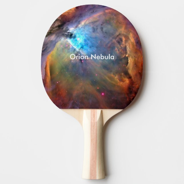 Pala De Ping Pong Resumen Arte Orion Nebula Espacio Galaxia Sky (Anverso)