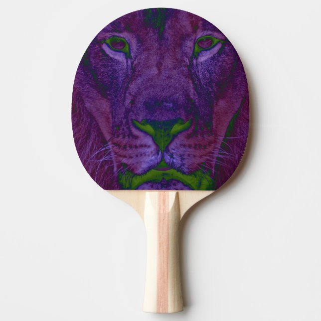Pala De Ping Pong Resumen de Lion Ping Pong Paddle (Anverso)