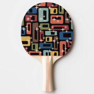 Pala De Ping Pong Resumen moderno Retro Mid Century