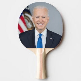 Pala De Ping Pong Retrato de la Casa Blanca del presidente Joe Biden