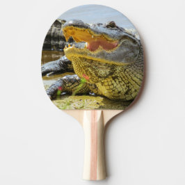 Pala De Ping Pong Retrato de lagarto. Ligadores de Florida
