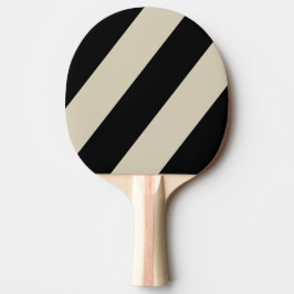 Pala De Ping Pong Retro Alabastro Tres Franjas Negras