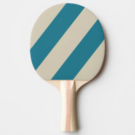 Pala De Ping Pong Retro Aquamarine Tres Bandas Negrita