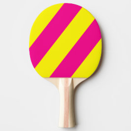Pala De Ping Pong Retro Bañado por el Sol Tres Rayas Audaces