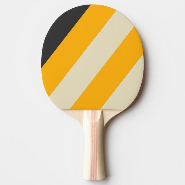 Pala De Ping Pong Retro Black Sun Bold Strips (Anverso)