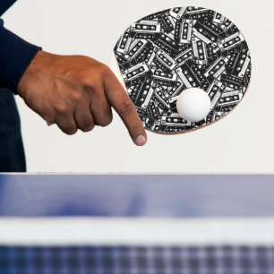 Pala De Ping Pong Retro Cassette Tape Ping Pong Paddle