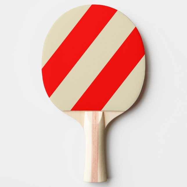 Pala De Ping Pong Retro Cherry Tres Bandas Negrita (Anverso)