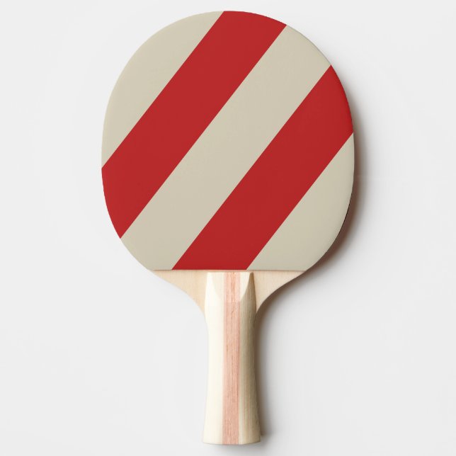 Pala De Ping Pong Retro Crimson Tres Bandas Negrita (Anverso)