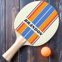 Retro Five Tablas de rayas con nombre