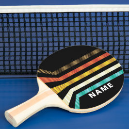 Pala De Ping Pong Retro Futurista Personalizado