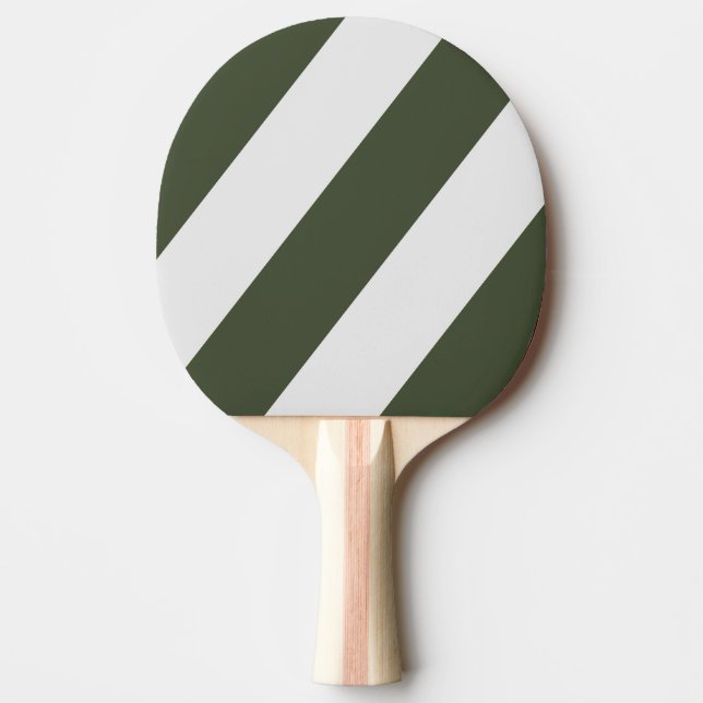 Pala De Ping Pong Retro Moss Fade Bold Stripes (Anverso)