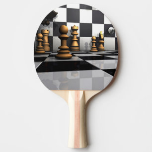 Pala De Ping Pong Rey Chess Play