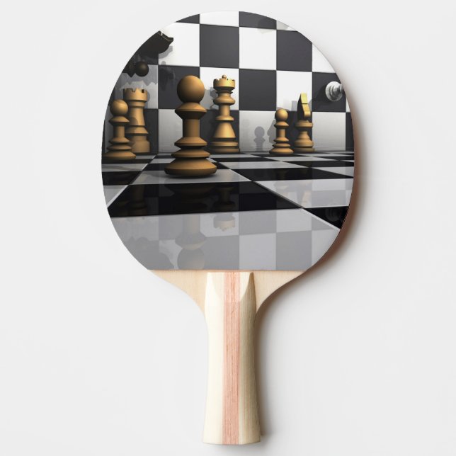 Pala De Ping Pong Rey Chess Play (Anverso)