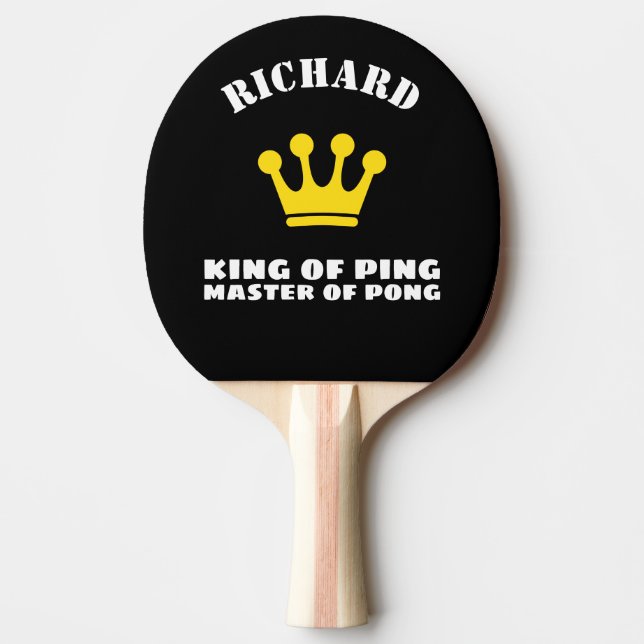 Pala De Ping Pong Rey del Maestro Ping de Pong (Anverso)
