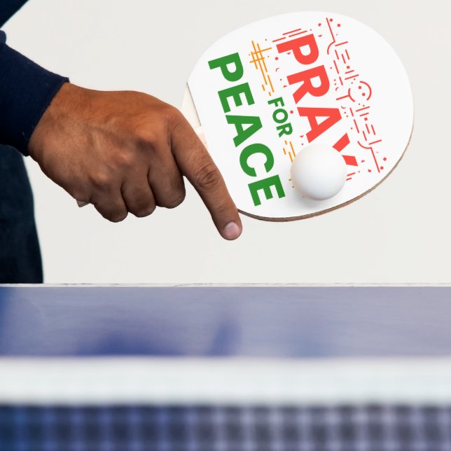 Pala De Ping Pong Rezar por la paz (in situ)
