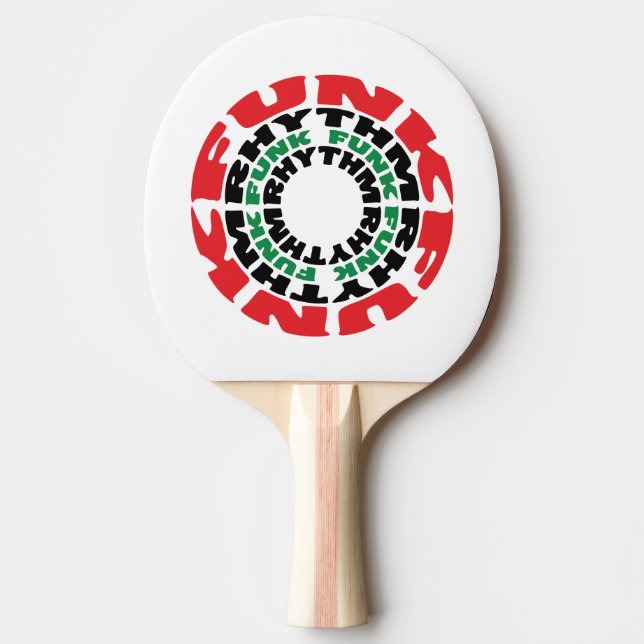 Pala De Ping Pong Ritmo Funk Funk Rhythm (Anverso)