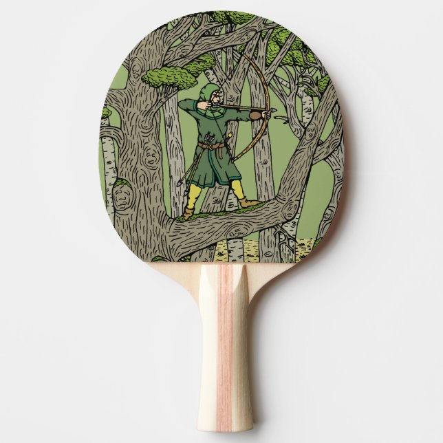 Pala De Ping Pong Robin Hood (Anverso)