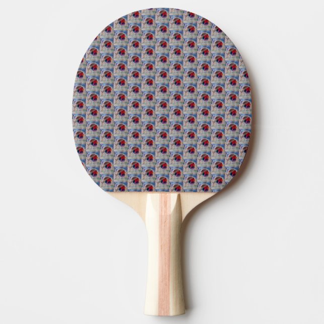 Pala De Ping Pong Robin navidades (Anverso)