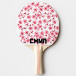 Pala De Ping Pong Romantic pink Cherry blosson