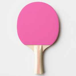 Pala De Ping Pong Rosa Caliente Color Sólido