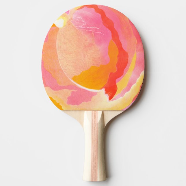Pala De Ping Pong Rosa de col III (Anverso)
