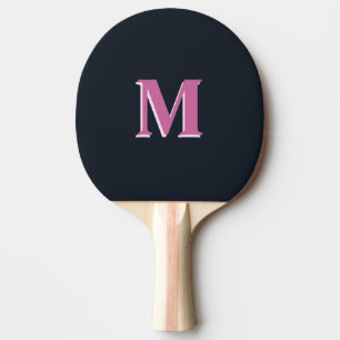 Pala De Ping Pong Rosa de la marina profunda