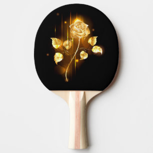 Pala De Ping Pong Rosa dorada ( rosa de oro )