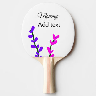 Pala De Ping Pong Rosa lila lavanda mamá día de la madre regalo de m