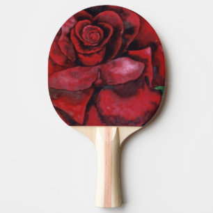 Pala De Ping Pong "Rosa Roja #1" Ping Pong Paddle