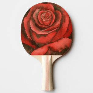 Pala De Ping Pong "Rosa Roja #3" Ping Pong Paddle