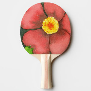 Pala De Ping Pong "Rosa salvaje" Ping Pong Paddle