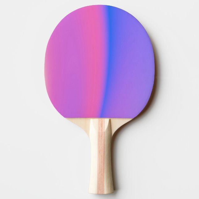 Pala De Ping Pong Rosa y púrpura (Reverso)