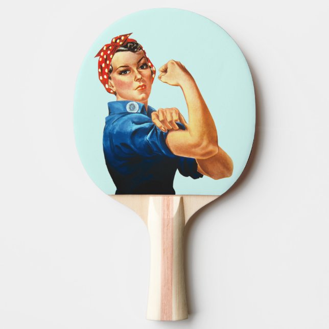 Pala De Ping Pong ROSIE EL RÍO Nuevo Ping Pong Paddle (Anverso)