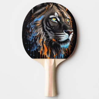 Pala de PIng Pong Rostro de León artístico