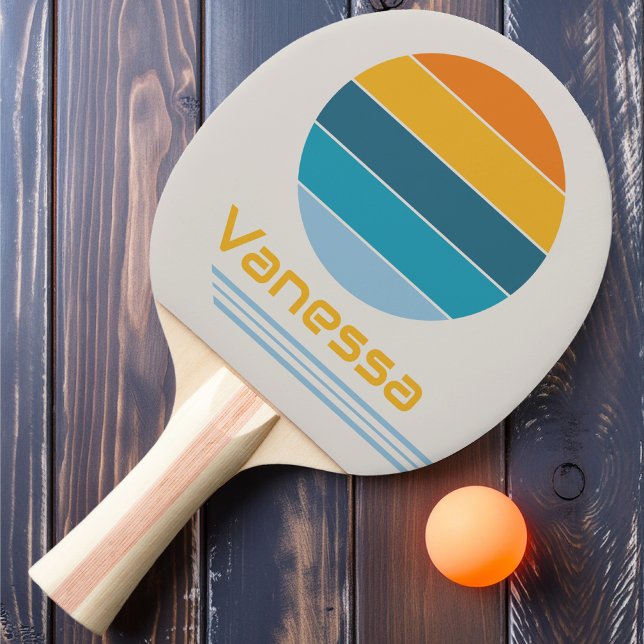 Pala De Ping Pong Rotación Retro Arcoíris (Subido por el creador)