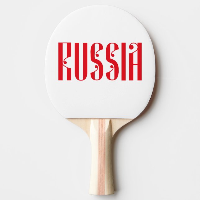 PALA DE PING PONG RUSIA (Anverso)