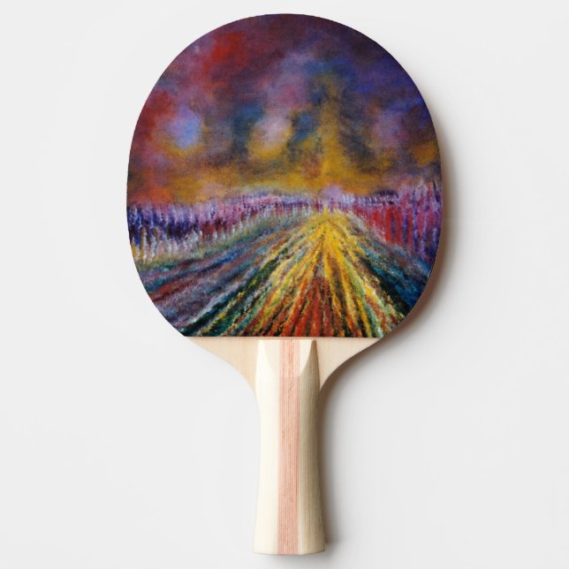 Pala De Ping Pong Ruta púrpura (Anverso)