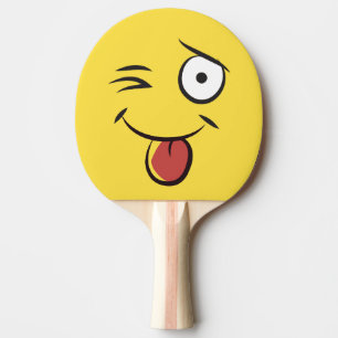 Pala De Ping Pong Sacar la lengua facial
