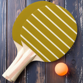 Pala De Ping Pong Sage del desierto a rayas y sólido