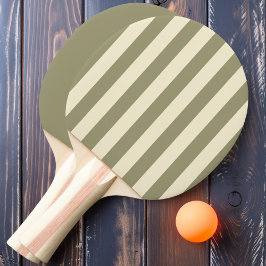 Pala De Ping Pong Sage Meadow Polo Franjas y Sólido