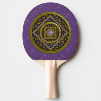 Pala De Ping Pong Sagittarius Mandala Ping Pong Paddle